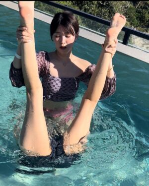 Ayuri Yoshinaga Instagram - 吉永の夏休みシリーズ1☀️

千葉はいい所だよ！
ドラ恋の時の水着また着れて嬉しい💘

 
#千葉  #夏休み  #데일리  #여행
 #일본