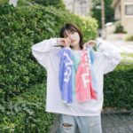 Ayuri Yoshinaga Instagram - @thisislastband さんのグッズモデルさせていただきました🩵 いつもグッズがかわいい！！ #thisislast
