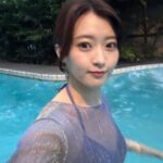 Ayuri Yoshinaga Instagram – 竜宮城の温水プールに入りました。

最後の写真オカンの足なんだけど、後ろに写ってるのって人なのかなぁ、、、人だったらごめんなさい！！！！