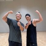 Baekho Instagram - #엘리베이터안에서 🔥 with #김종국 #백호 #BAEKHO #엘리베이터 #BAEKHO_Elevator