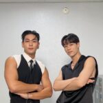 Baekho Instagram - #엘리베이터안에서 🔥 with 안무팀 배찬열(팀세임) #백호 #BAEKHO #엘리베이터 #BAEKHO_Elevator