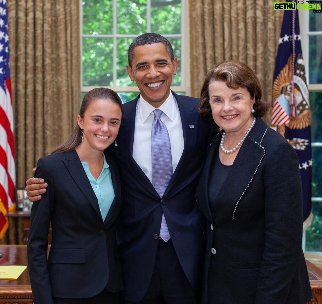 Barack Obama Instagram - Dianne Feinstein will be rightly remembered as a trailblazer—the first woman to serve as mayor of San Francisco and the first woman elected to the Senate from California. But once she broke those barriers and walked through those doors, she got to work. I first got to know Dianne in the Senate, where she was a fierce advocate for gun safety measures and civil rights. Later, when I was president, I came to rely on her as a trusted partner in the fight to guarantee affordable healthcare and economic opportunity for everyone. The best politicians get into public service because they care about this country and the people they represent. That was certainly true of Dianne Feinstein, and all of us are better for it. Today Michelle and I are thinking of her daughter, Katherine, and everyone who knew and loved her.