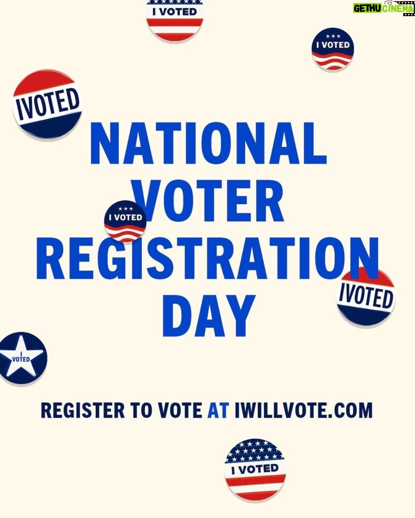 Barack Obama Instagram - If you want your representatives to support the issues you care about, it’s important to show up to vote in every election. This National Voter Registration Day, register or update your voter registration at IWillVote.com. Then ask your family and friends to do the same.