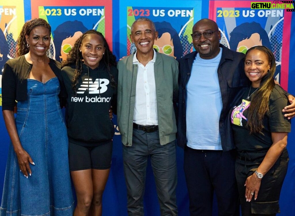 Barack Obama Instagram - Congratulations to US Open champion, @CocoGauff! We couldn’t be prouder of you on and off the court—and we know the best is yet to come.