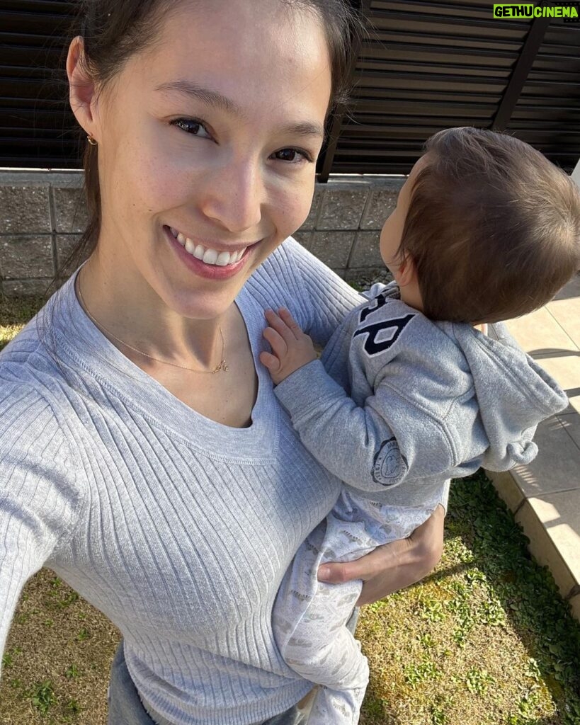 Barbara Akemi Katsuki Instagram - Our AM today😌🌱 まだママは言えないけど、アンパンマンは2回言ったことがあるカイ君...🥲👍🏻❣ Minokamo-shi, Gifu, Japan