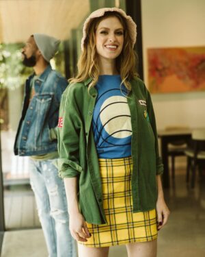 Barbara Dunkelman Instagram - Fall has … uh, FALLEN! 
🍃🍁🍂🌾☁️
My collection ft. a TON of different pieces is now in @theroosterteethstore!