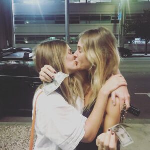 Beau Garrett Instagram - I first met this babe of all babes in my early twenties.  In all honesty, we met because we had liked the same boy. And like any true friendship, we overcame what could have easily stood between us. We have laughed ourselves silly stumbling through the streets of Manhattan, our arms linked and our hearts open. We have built schools together and slept side by side in villages far from home. We have shared bottles of wine and deep fears of our future, always providing a safe space to be vulnerable. We have supported each other through sickness and heart ache and stood behind the other when it was the others time to shine. We have committed to finding each other through FaceTime no matter what time zone, or what hour. We have traveled, we have face masked, we have picked each other’s outfits for auditions and dates and dinner parties. We have failed each other and grown from our mistakes. Friendships aren’t about perfection, they are about acceptance of all the things in between. I love this girl like she is a sister and I am forever grateful for the stories we are lucky enough to weave. She is definitely my Kate. Thank you @brabrabre for being you and for always allowing me to be me. #tripdownfireflylane #3decadeschallenge #fireflylane