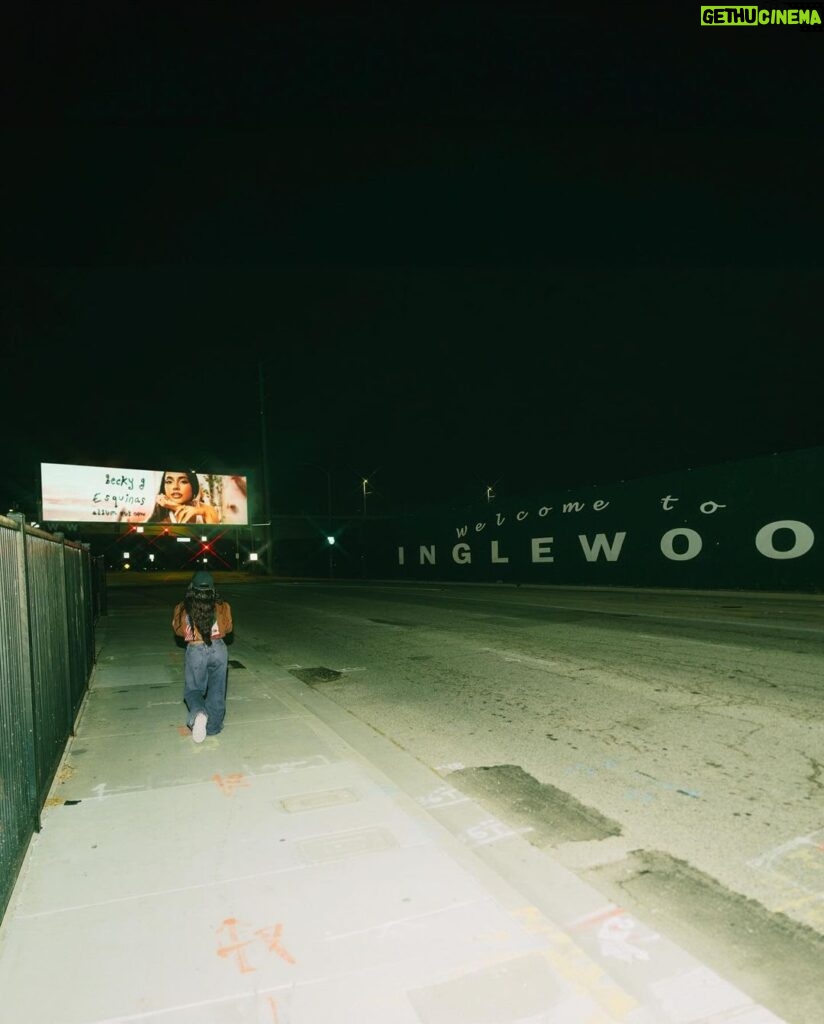 Becky G Instagram - And one day I’mma bring home a Grammy, but no matter what I’ll be bringing home Randy‘s donuts, so what holla when you see me I’m still the same B even when I’m on TV. Inglewood, California