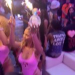 Bethany Clayton Instagram - I’m a doll but I still wanna party 🩷💫🎀💖👛🍬 p.s. it was not @sophiapayan birthday but we still celebrating 🥳😂 PH Day Club - Hollywood