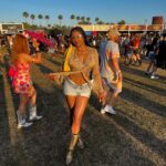 Bethany Clayton Instagram - I’ll take you to the moon, there’s only room for 2 #day1💛 Coachella Music Festival
