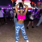 Bethany Clayton Instagram - Just when I thought the weekend couldn’t get any better DAY 3 stole THE SHOW 🍬⚡️💗✨ Coachella Music Festival