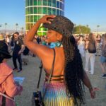 Bethany Clayton Instagram - Ya girl came thru wit all the desert vibessss 🌵🐴🐍✨ Coachella 22’ Day 1 🖤#coachella #coachellaweekend2 #dessert #coachelladay1