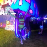 Bethany Clayton Instagram - THE REAL ALIEN SUPERSTAR 👽💚💫 easily one of the best weekends of my life!! 🤍 •Outfit & accessories @iheartraves •Shoes: @ravewonderland Nocturnal Wonderland