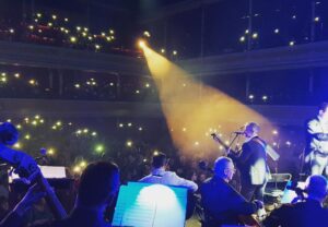 Billy Boyd Instagram - Thank you to everyone who made the theatre into a cave filled with fireflies. Beautiful. #thelastgoodbye #thank you #germany #lotr