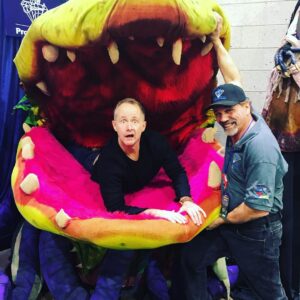 Billy Boyd Instagram - Got eaten by Audrey.