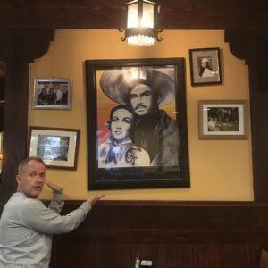 Billy Boyd Instagram - I was in this Mexican restaurant and found the most scientifically squinty picture wall that exists. These pictures could not be more squinty to each other without breaking physics. Fact.  #squinty #lascrusesfilmfestival #artatanangle