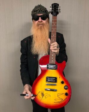 Billy Gibbons Instagram - Win a Billy F Gibbons signed Les Paul plus vinyl and more!! 
Enter Here: https://found.ee/BillyFGibbons_GuitarGiveaway 
Link in bio