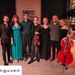 Birol Güven Instagram - @c.e.m.g.u.v.e.n ve Emre Şenerin çağdaş müzik grubu @lcs_ensemble ın @thestayalacati daki konserinden görüntüler… #londoncontemporarysoloists