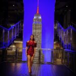 Blake Lively Instagram - @bettybuzz & @british_airways = hot new couple alert ❤️‍🔥 twin flames. Thank you @empirestatebldg for having us in welcoming back our UK friends to NY.