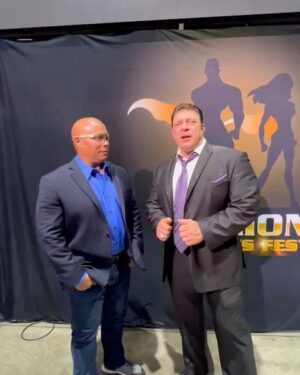 Bob Cicherillo Instagram - Chatting with the CHAMP 🏆 himself @tonio_the_predator_burton after his win at the @legionsportsfest 
Me and @shawnrayifbbpro break down the show. 

#ifbbpro #shawnray #bobcicherillo #legionsportsfest #bodybuilder #mrolympia