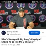 Bob Cicherillo Instagram – NEW VOB UP on YouTube! ( voice of bodybuilding) should  Big Ramy retire..?

#bodybuilding #voiceofbodybuilding #bobcicherillo #ifbbpro #bigramy #mrolympia