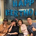 Bonnie Wong Instagram - Some adorable moments🥹✨ One day daughter One life daughter 👨‍👧‍👧 You un ng understand ah? 🥰🔥 Thank you for being such a good daddy and producer! Love you @hojiho 🚬 All the best la! 🔥