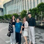 Bovorn Kongnawdee Instagram - Family time 🩵 ICONSIAM