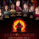 Brennan Lee Mulligan Instagram – An age of wolves and shattered shields, as Escape from the Bloodkeep descends on @dropouttv April 30th!! Join our all star cast of @rekha_s, @matthewmercervo, @vorpahlsword, @mikewtrapp, @theerikaishii and @ifynwadiwe in a tale of villainy, hilarity and catastrophe! Eternal shall the Bloodkeep stand, and woe betide its foes forever!! 😈🗡🧝🏻‍♀️🐲🕷☠️ #CollegeHumor #dnd #dungeonsanddragons