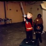Brennan Lee Mulligan Instagram - Whoso pulleth out this sword of this stone and anvil, is rightwise king born of all England. #tbt Washington Heights