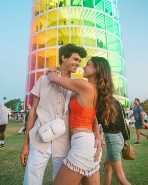 Brent Rivera Instagram - Besties take on Coachella ❤️