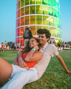 Brent Rivera Instagram - Besties take on Coachella ❤️