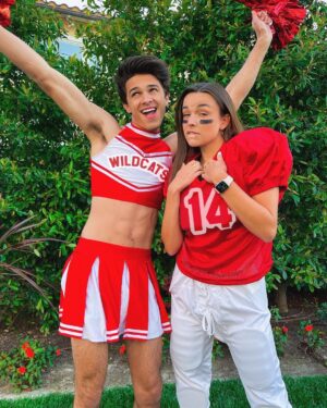 Brent Rivera Instagram - Okay but seriously, who wore it better?😳😂