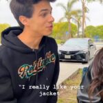 Brent Rivera Instagram – Boys when they talk to a girl…