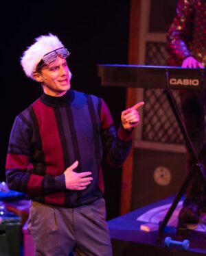 Brian Holden Instagram - It’s opening night!!!! VHS Christmas Carols is in Chicago this year for 4 performances! If you haven’t gotten your tickets yet, unlock 50% off with code REWIND! Teamstarkid.com/tickets! See you there!

All photos by @jessmaynardphotos!