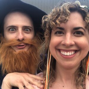 Brian Holden Instagram - Such a wedding makes Old Tom Bombadil very merry! And what a better date than the River’s daughter, Goldberry! #weddingshowses congratulations @thejoemoses and @tessanetting!