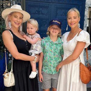 Brittany Daniel Instagram - So grateful Hope has such loving, kind, adventurous, strong and playful role models in her life.We love you @cynhauser and Steely Rose. 💗