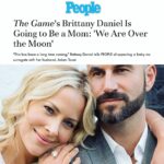 Brittany Daniel Instagram – We’re pregnant!! @adam.touni and I are thrilled to announce we’re expecting our first child in the fall, via surrogate! What a journey it’s been!  @people thank you for your gentle support in sharing my journey through cancer, survival, our wedding and now our journey into parenthood. We can’t wait to share more of our story with you all! @michaelsegalphoto #surrogacy #purejoy #ThereIsAlwaysHope