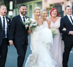 Brittany Daniel Instagram - Happy Anniversary @adam.touni ! I love you baby! #chargingstation #panda #dreamwedding