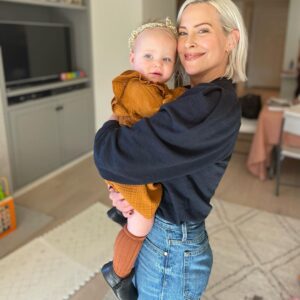 Brittany Daniel Instagram - Happy Thanksgiving! I’m grateful for our loving family and friends! @adam.touni @littlelovebugcompany