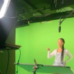 Brittany Lee Lewis Instagram - Green screen shawty 🎥📺🎞