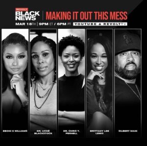 Brittany Lee Lewis Instagram - Be sure to watch @revolttv and @revoltblacknews this evening!