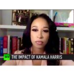 Brittany Lee Lewis Instagram - Throwback to joining RT news to discuss the impact of Kamala Harris as Joe Biden’s VP pick