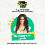 Brittany Lee Lewis Instagram - I’m looking forward to hosting a panel discussion on behalf of @bloominbaltimore at @wegiveblackofficial @vegansoulfest festival on the overturn of Roe v. Wade, the state of Black maternal/perinatal health, and reproductive rights. We will analyze the dangerous multi-faceted systems that have taken root and discuss the importance of [re]membering and reimagining what is required to support the Black community as we work towards liberation via the centering of reproductive justice principles. Get your tickets today at wegiveblack.com and use Promo Code, CLLCTIVGIVE22 for 50% off! #wegiveblackofficial #vegan #soulfest #bloomcollective #baltimore #maryland #reproductivehealth #blackmaternalhealth #blackmotherhood #vegansoulfest #westcovingtonpark #roevwade #roevwadeoverturned #reproductiverights West Covington Park