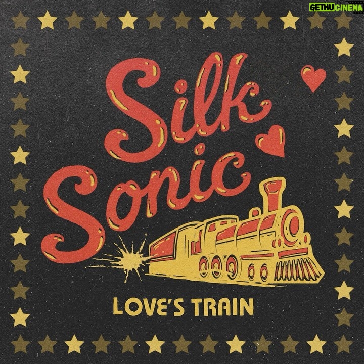 Bruno Mars Instagram - This is one of Silk Sonic’s favorite songs originally recorded by the group Con Funk Shun. Every time @anderson._paak and I get behind instruments we play this. We love this song so much we wanted to sing it for y’all. #HappyValentinesDay Beautiful people. #LovesTrain available everywhere. 🚂♥️ ✨