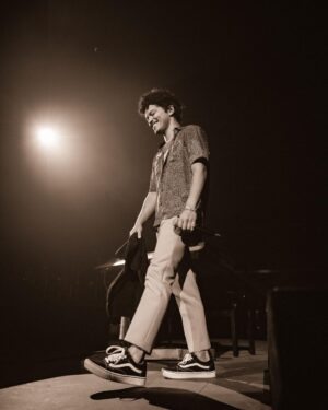 Bruno Mars Instagram - 🎶 Can I just stay here? Spend the rest of my days here! 🎶 Happy 10 Year anniversary #lockedoutofheaven #hooligans 🎉