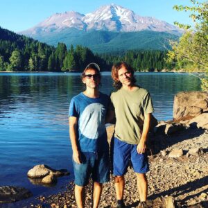 Bryce Dessner Instagram - Lake swim crazy beautiful California @aarondessner @lanzprojects @kresnick