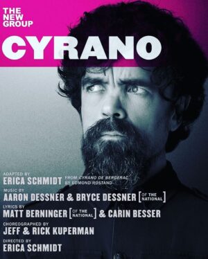 Bryce Dessner Instagram - For the last couple years @aarondessner @greengloves777 Carin Besser and I have been working on a musical adaptation of Cyrano with director/writer Erica Schmidt which will have its New York premiere this fall running October 11-November 24 with the New Group at the Daryl Roth Theater. The show stars the insanely talented Peter Dinklage as Cyrano. Tickets are on sale to the general public this Tuesday August 27.