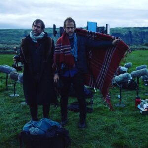 Bryce Dessner Instagram - Last summer in Iceland in an ancient lava field in front of our friend Ragnar Kjartansson’s farm @aarondessner and I sang a song with our dear friends Gyda and Kristin Anna Valtysdottir for 2 hours as the sun went down and came back up (at 2am... it was freezing) Ragnar filmed it for his new installation which opens at the MET Museum in New York for four months this Friday May 30. The piece and the song we all wrote together is called ‘Death is Elsewhere.’