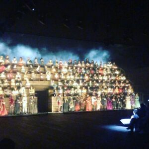 Bryce Dessner Instagram - Happy to have contributed the score for the @louisvuitton @nicolasghesquiere Fashion show last night at the Louvre featuring music for orchestra and 200 voices developed with @woodkidmusic and directed by @andrederidder and #catherinesimonpietri for @sequenza93