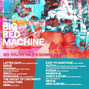Bryce Dessner Instagram - Very proud of my brother today for the release of the new big red machine album @bigredmachineadjv how long do you think its gonna last?, out today on @37d03d.  A record that feels and sounds like it was a whole lifetime in the making. Even more touched that he wrote a song for me about pulling each other up during hard times. Sending him love today as well as all the other amazing collaborators on this beautiful and generous album which I am so proud to have been a part of.